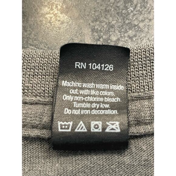 Tultex "What up Succa?" short sleeve tshirt M gray - Picture 4 of 6